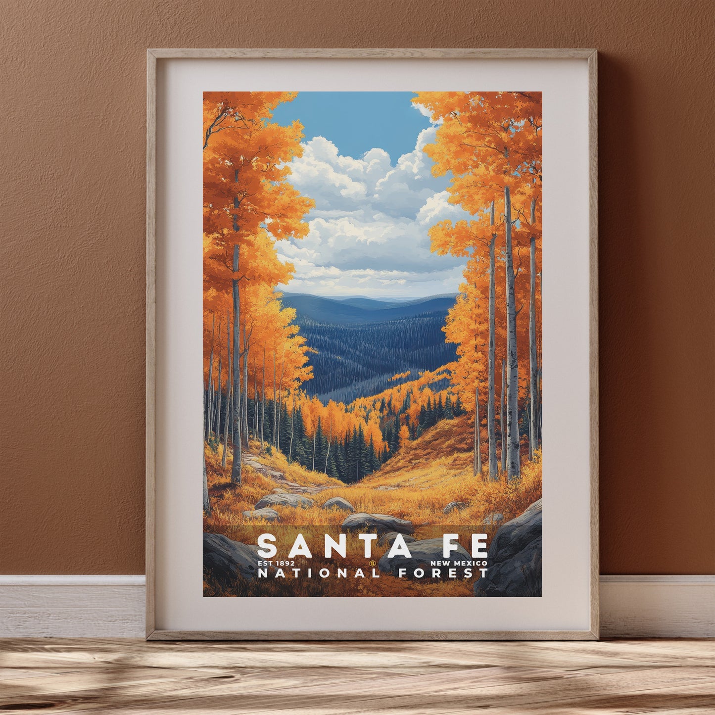 Santa Fe National Forest Poster | S02
