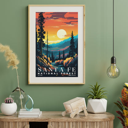 Santa Fe National Forest Poster | S01