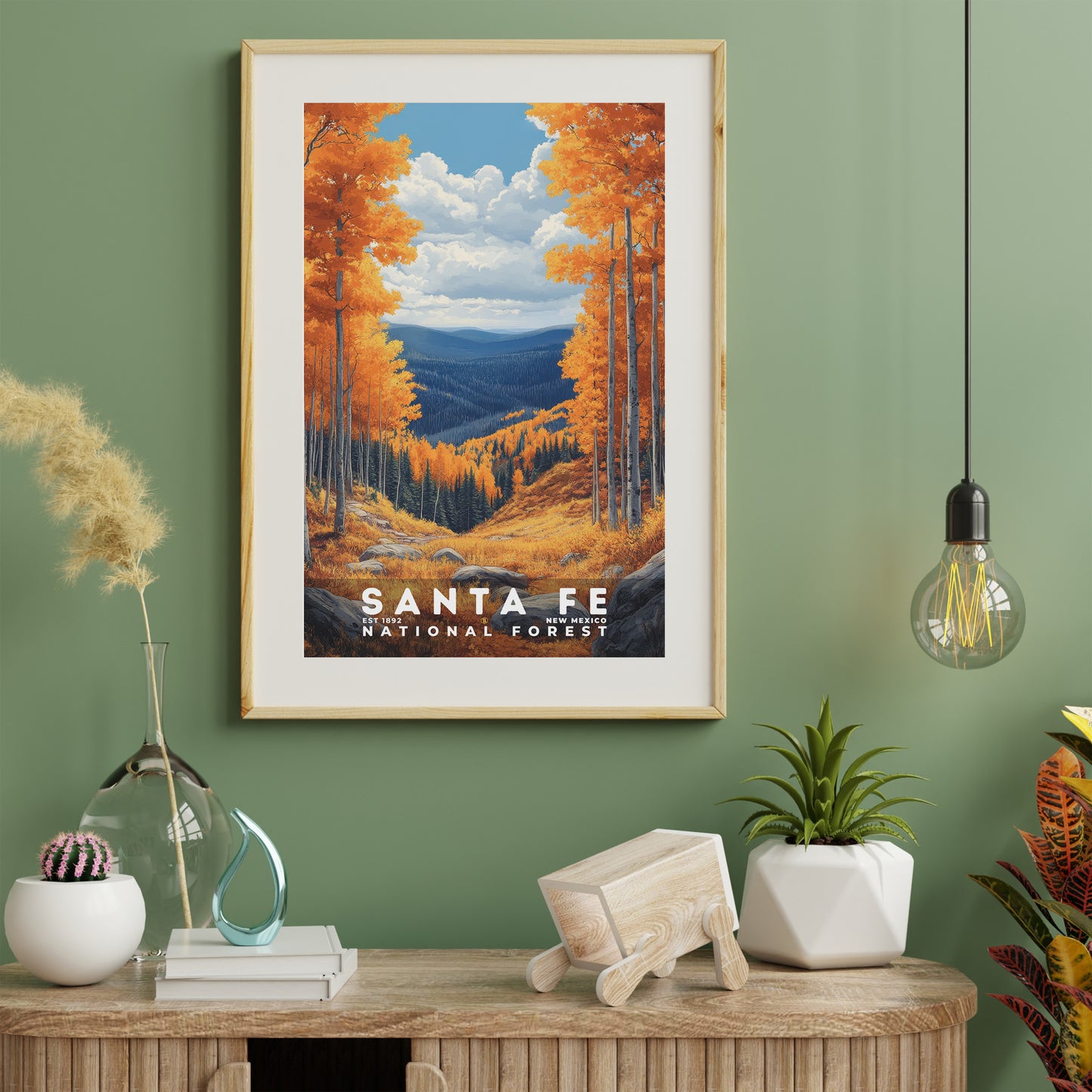 Santa Fe National Forest Poster | S02