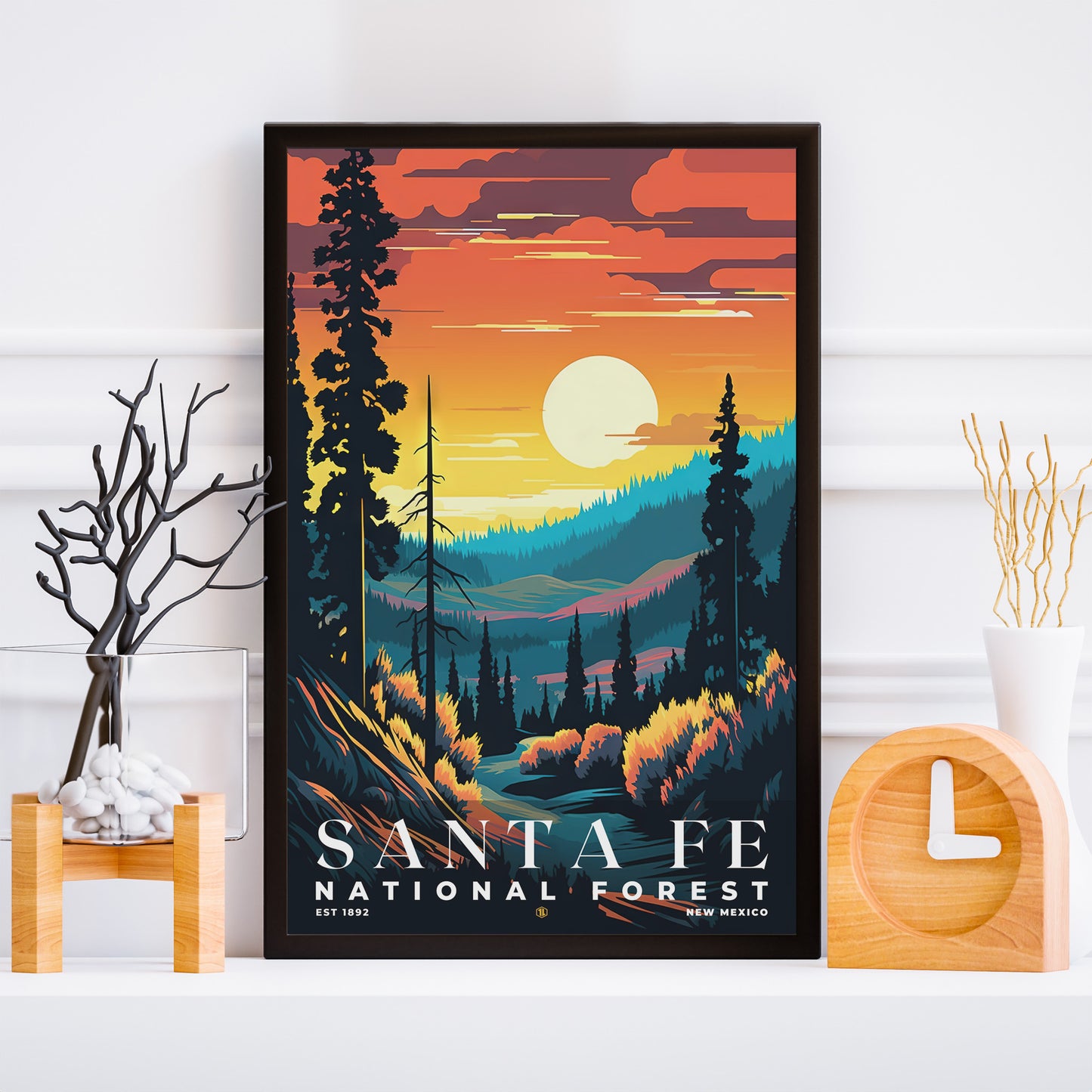 Santa Fe National Forest Poster | S01