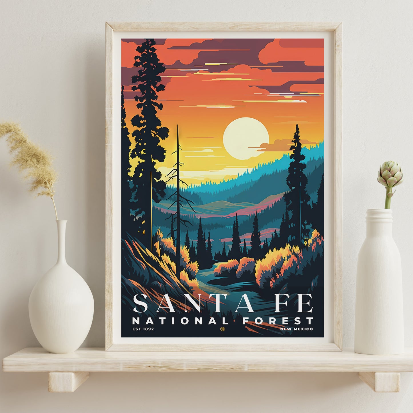 Santa Fe National Forest Poster | S01