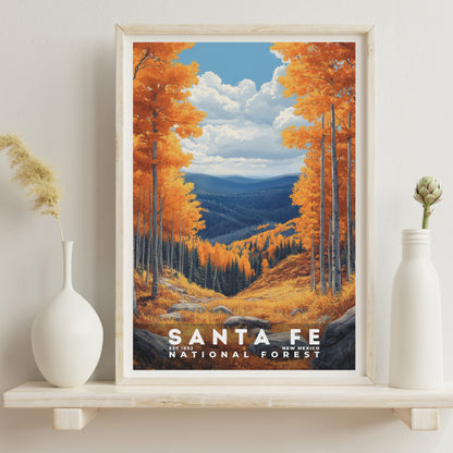 Santa Fe National Forest Poster | S02