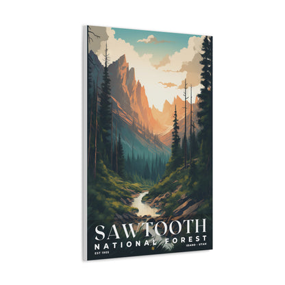 Sawtooth National Forest Poster | S01