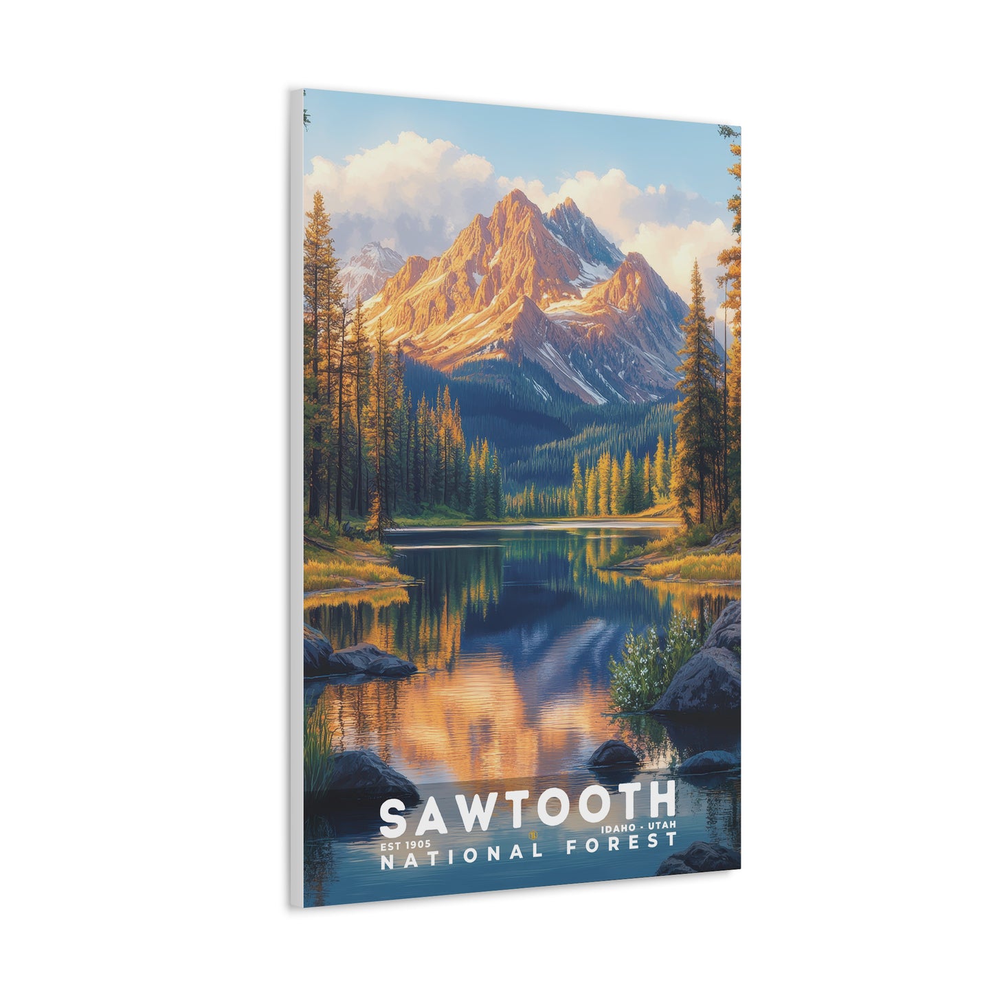 Sawtooth National Forest Poster | S02