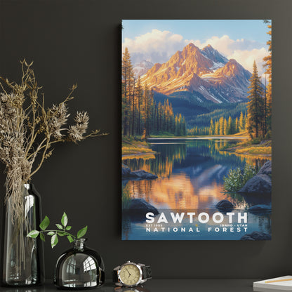 Sawtooth National Forest Poster | S02