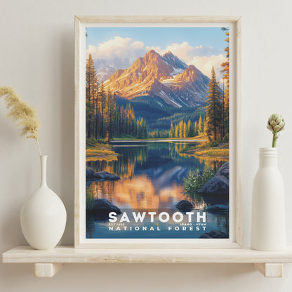 Sawtooth National Forest Poster | S02