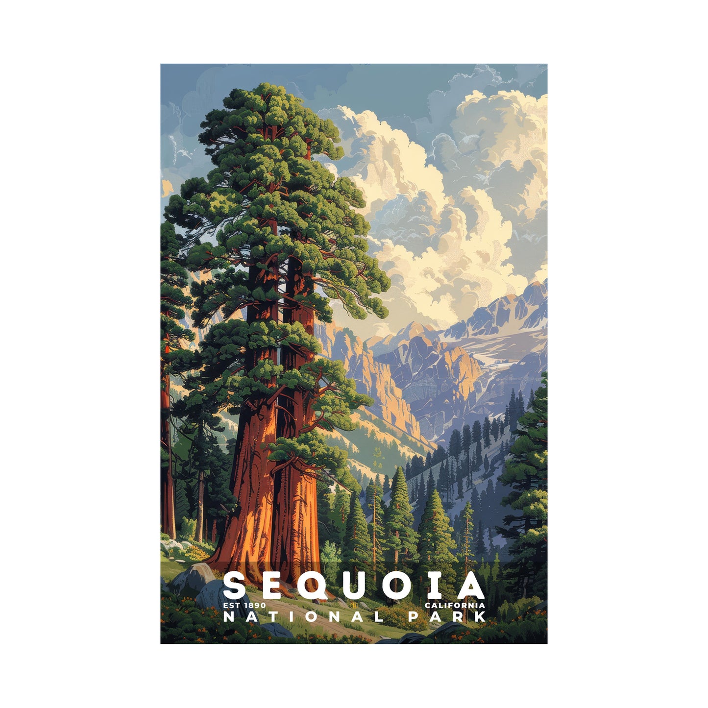 Sequoia National Park Poster | S11