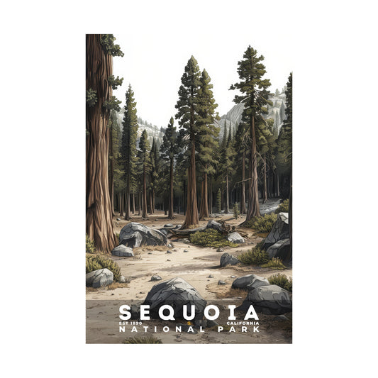 Sequoia National Park Poster | S17