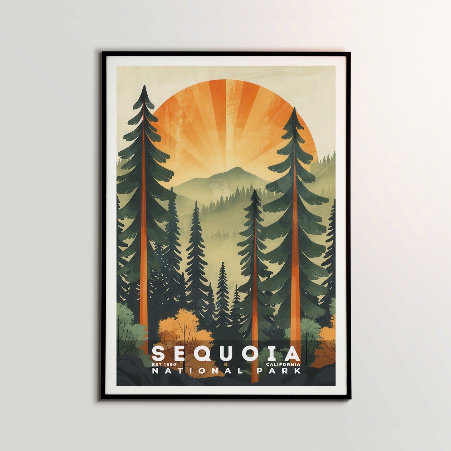 Sequoia National Park Poster | S20