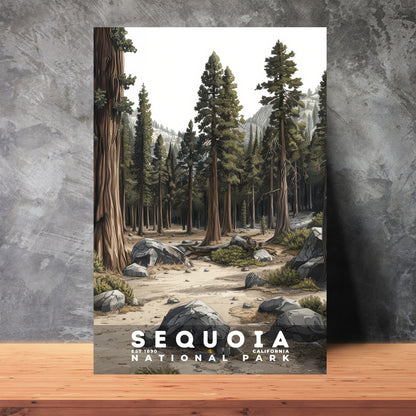 Sequoia National Park Poster | S17