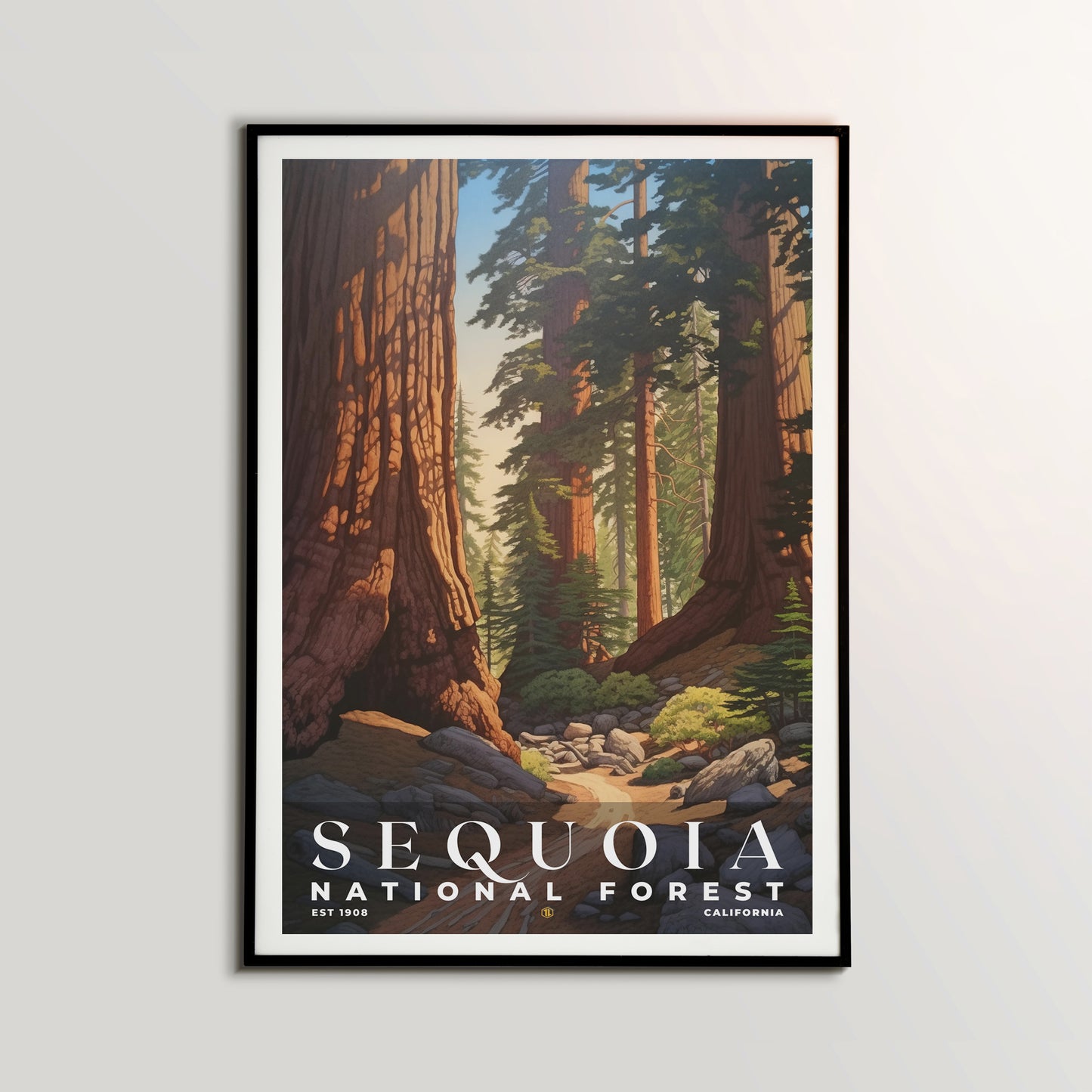 Sequoia National Forest Poster | S01
