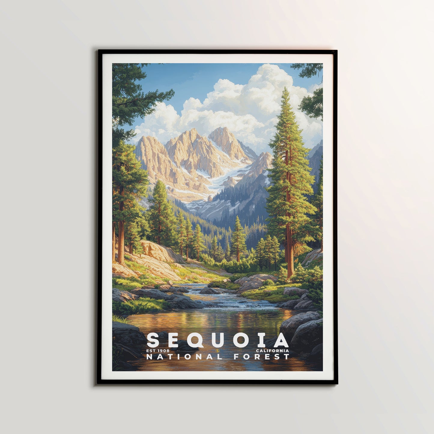 Sequoia National Forest Poster | S02