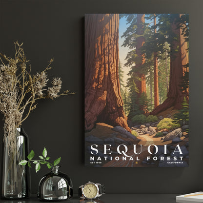 Sequoia National Forest Poster | S01