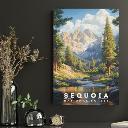 Sequoia National Forest Poster | S02