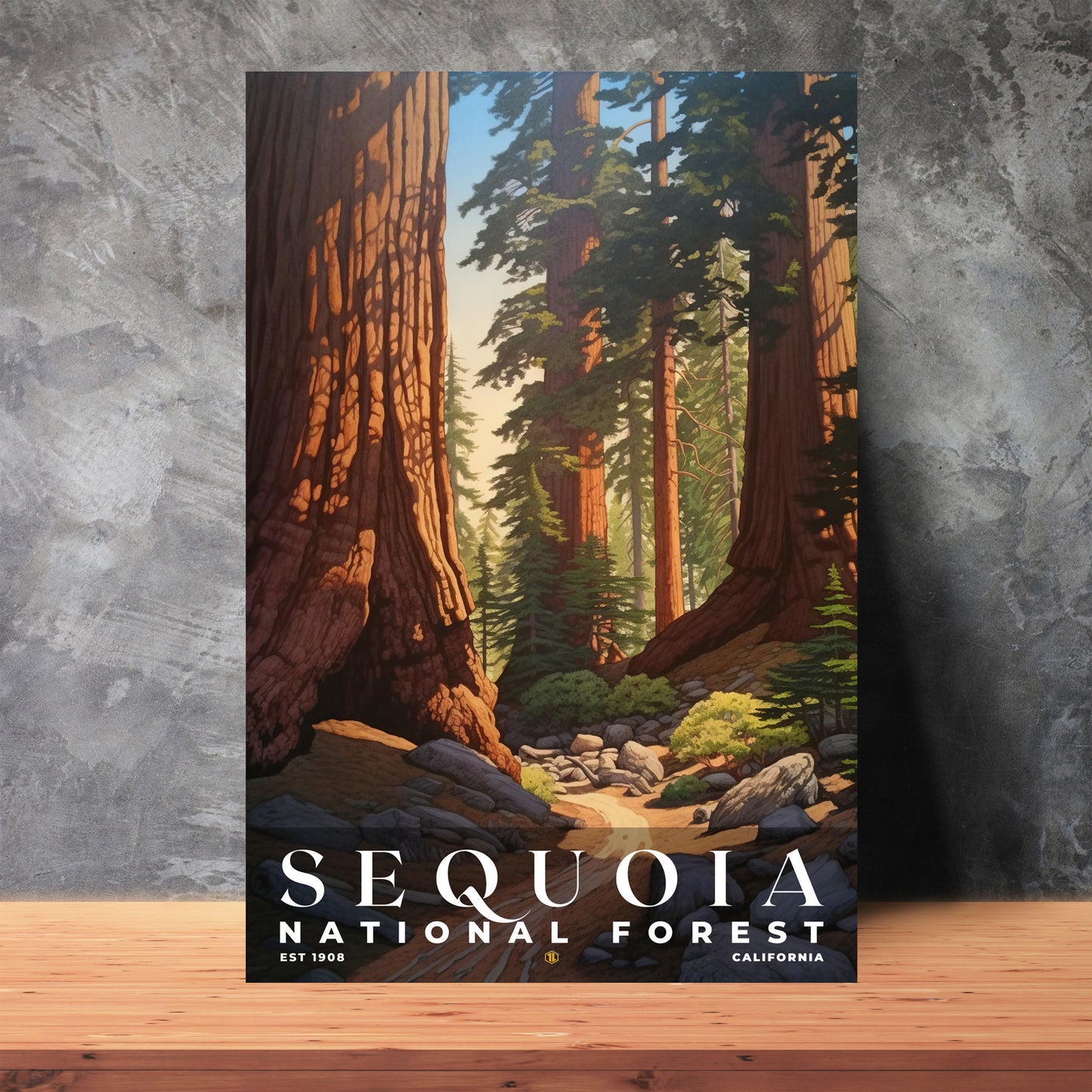 Sequoia National Forest Poster | S01