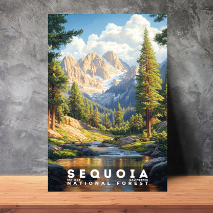 Sequoia National Forest Poster | S02