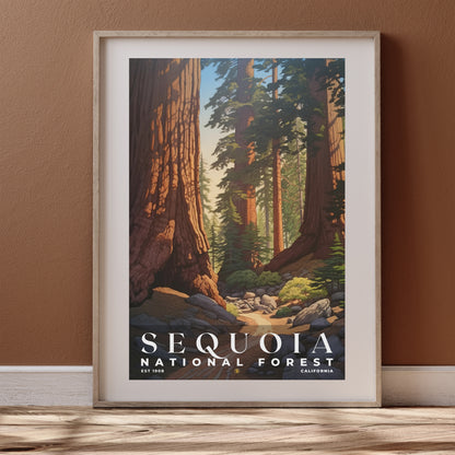 Sequoia National Forest Poster | S01
