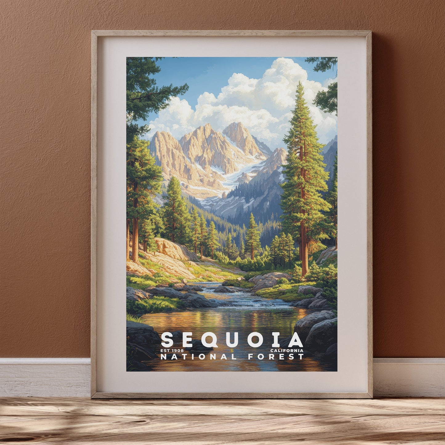 Sequoia National Forest Poster | S02