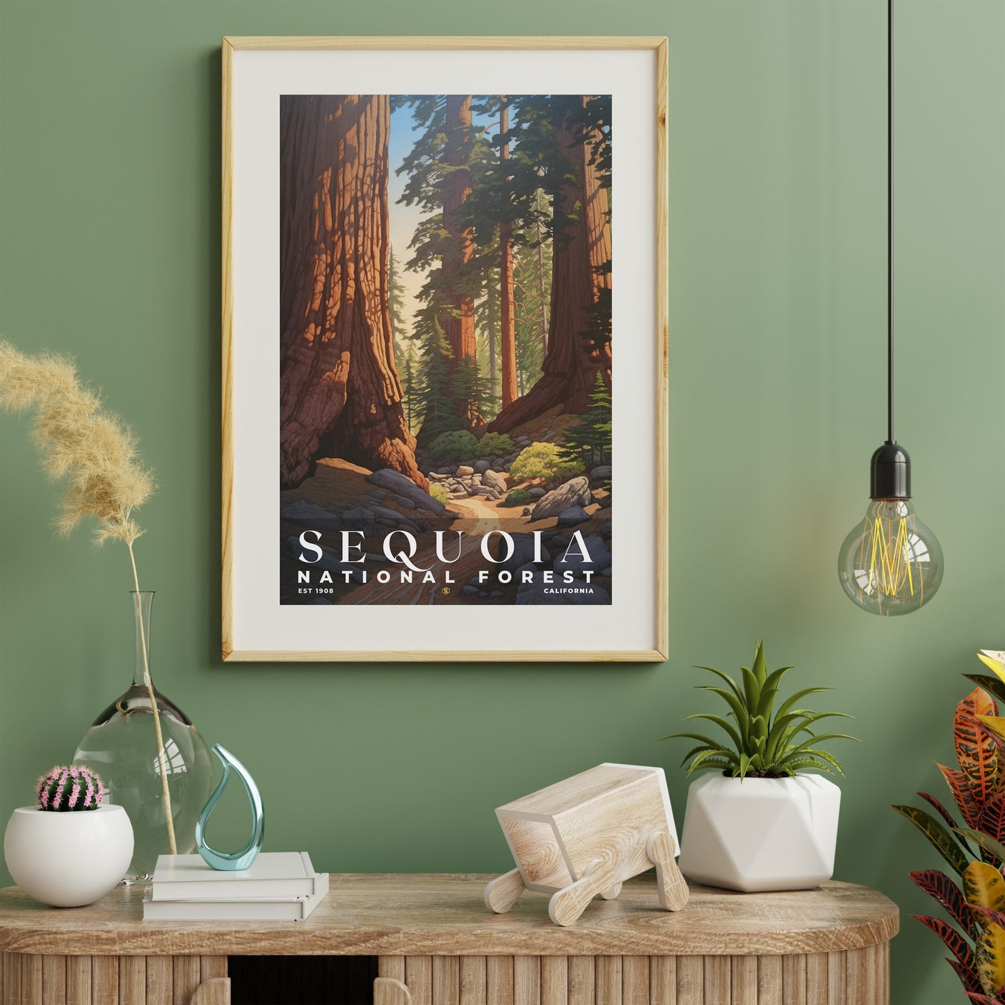 Sequoia National Forest Poster | S01