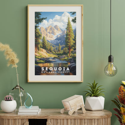 Sequoia National Forest Poster | S02