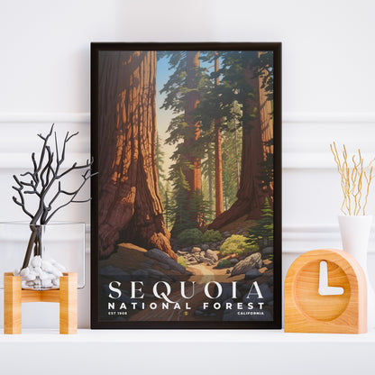 Sequoia National Forest Poster | S01