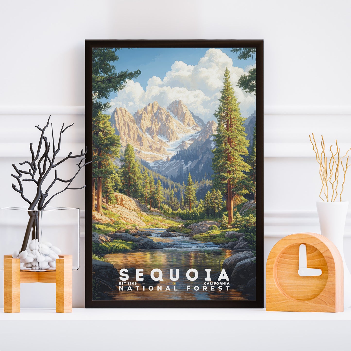 Sequoia National Forest Poster | S02