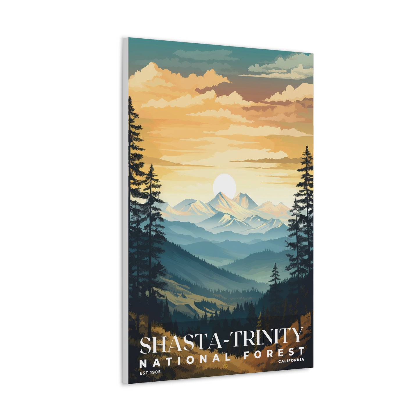 Shasta-Trinity National Forest Poster | S01