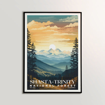 Shasta-Trinity National Forest Poster | S01