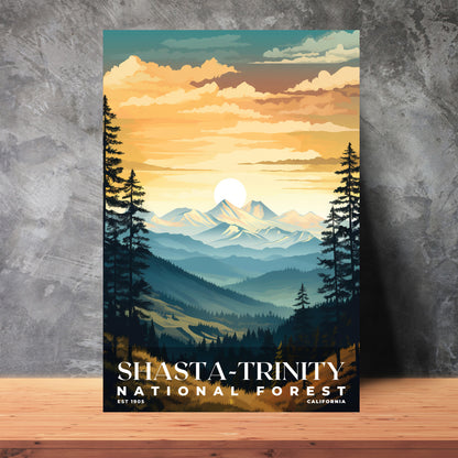 Shasta-Trinity National Forest Poster | S01