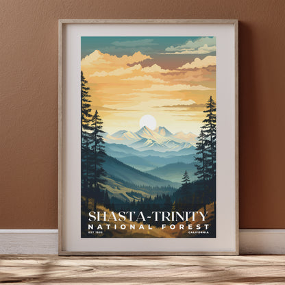 Shasta-Trinity National Forest Poster | S01
