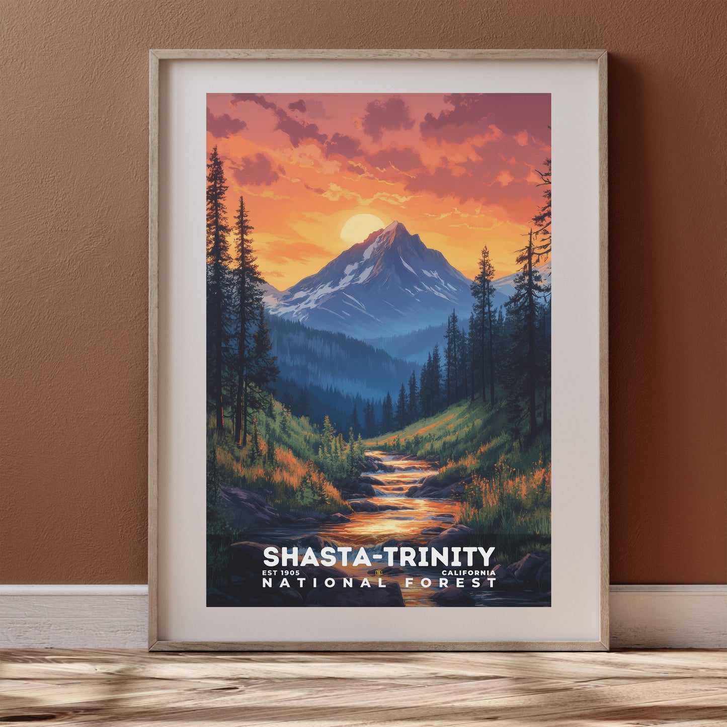 Shasta-Trinity National Forest Poster | S02