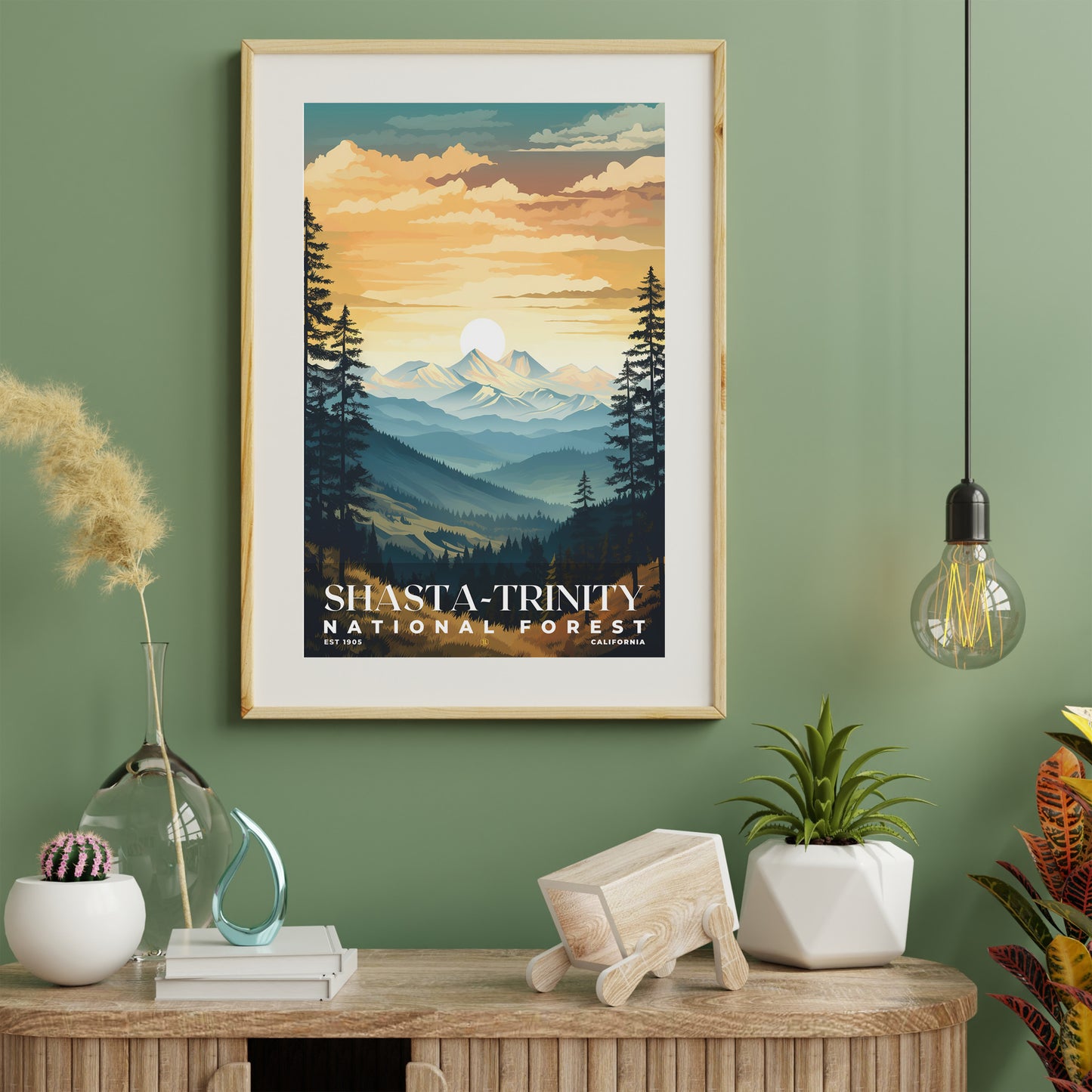 Shasta-Trinity National Forest Poster | S01
