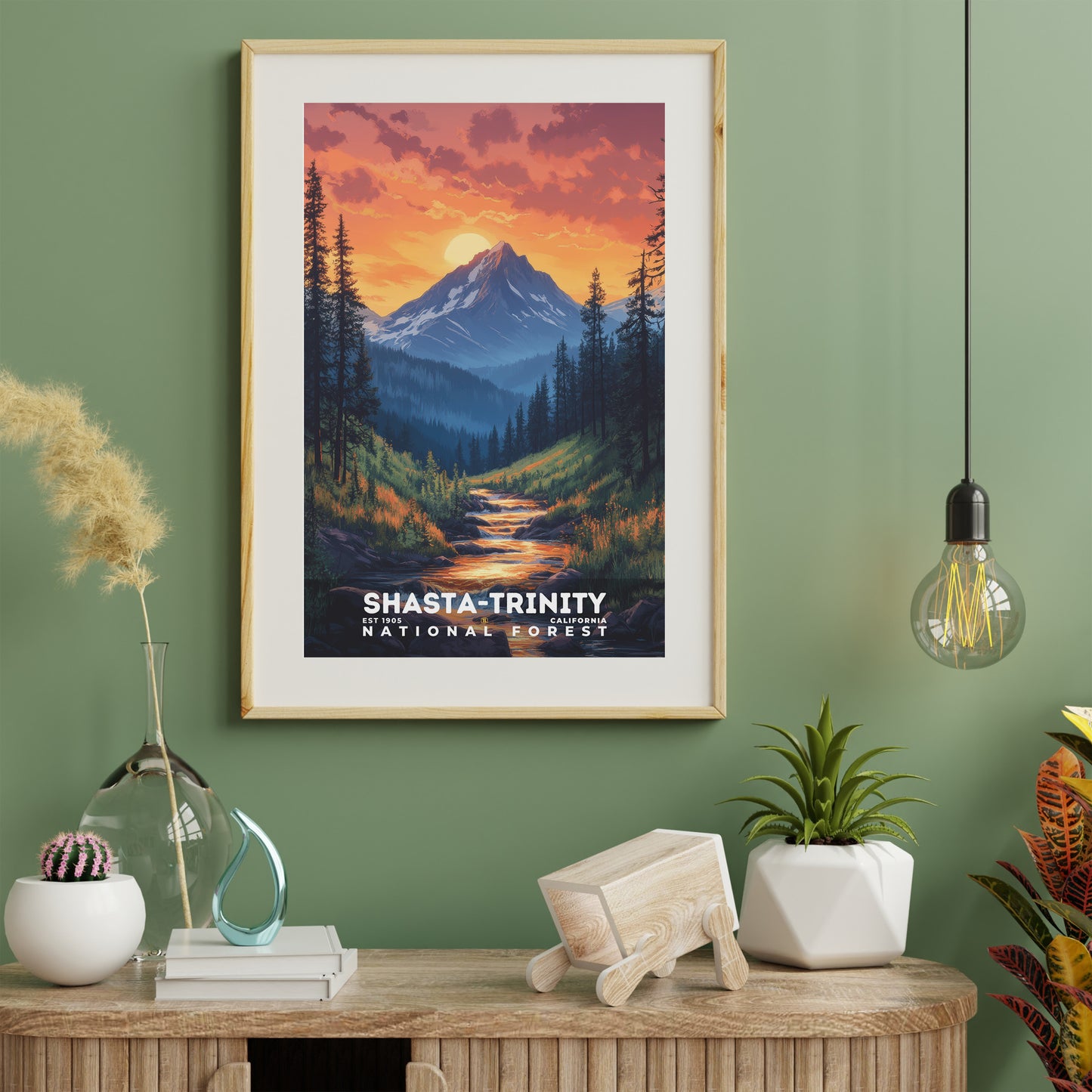 Shasta-Trinity National Forest Poster | S02