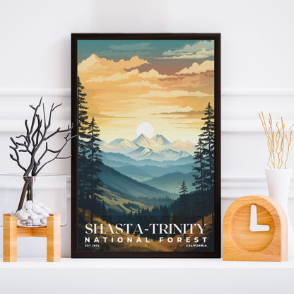 Shasta-Trinity National Forest Poster | S01