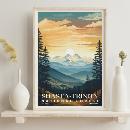 Shasta-Trinity National Forest Poster | S01