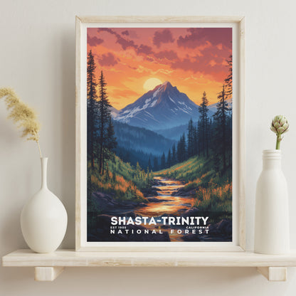 Shasta-Trinity National Forest Poster | S02
