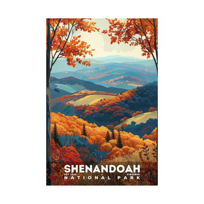 Shenandoah National Park Poster | S11