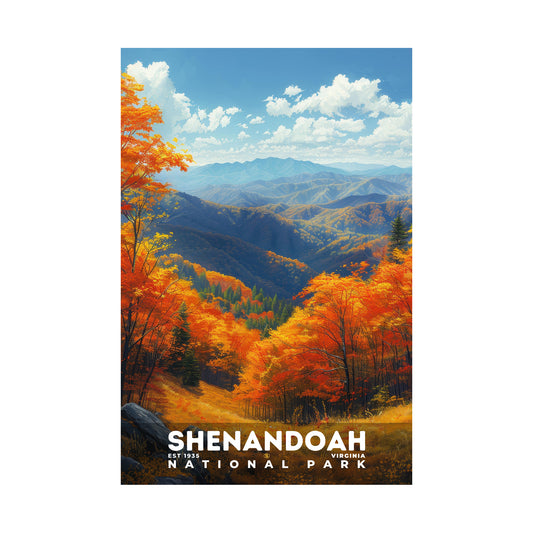 Shenandoah National Park Poster | S13