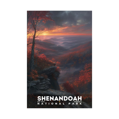 Shenandoah National Park Poster | S12