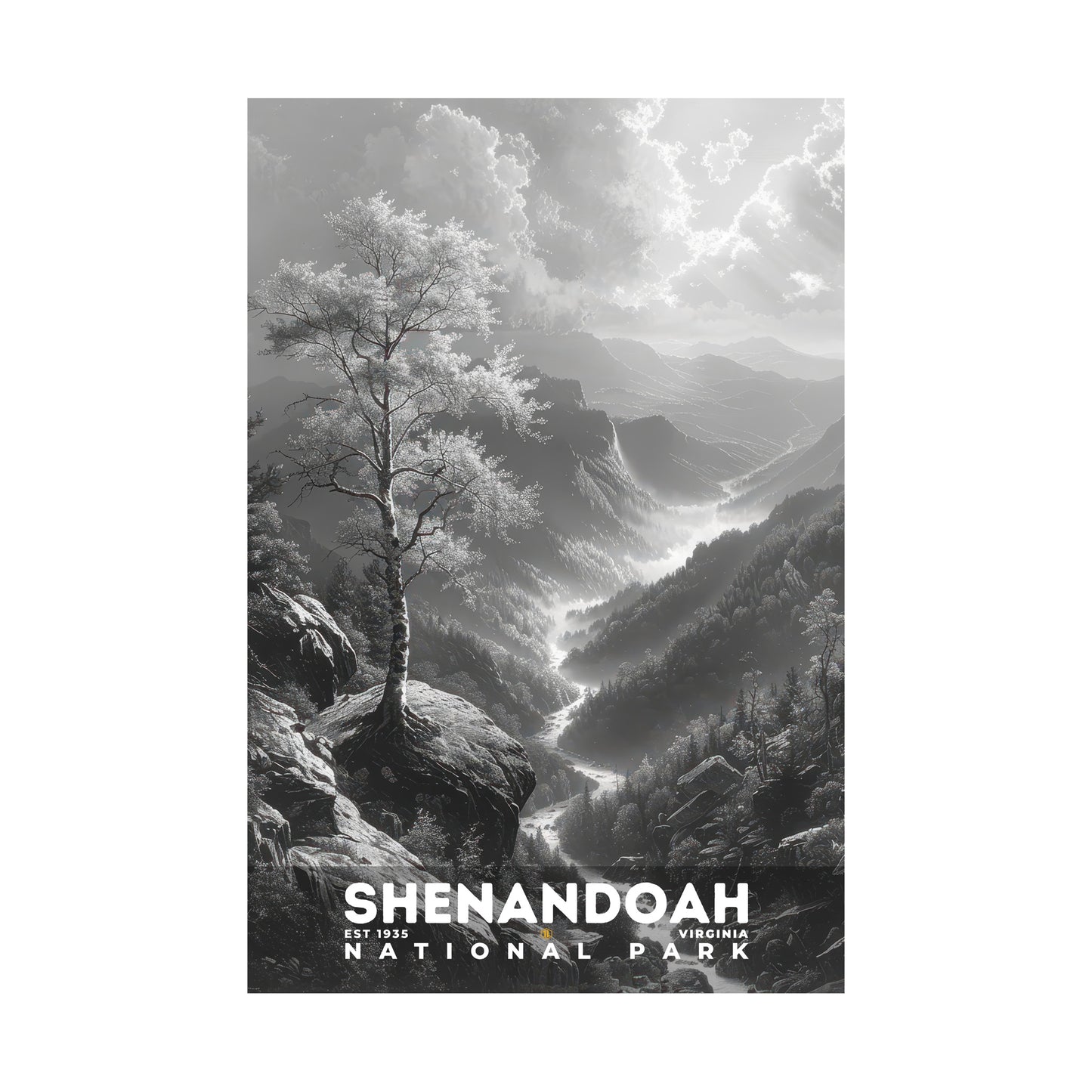 Shenandoah National Park Poster | S15