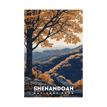 Shenandoah National Park Poster | S19