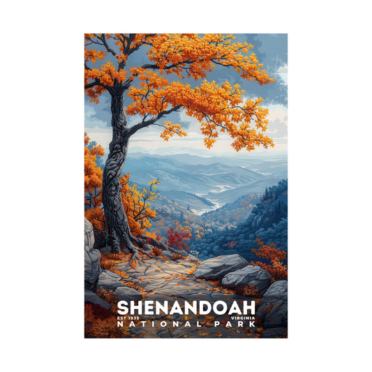 Shenandoah National Park Poster | S18