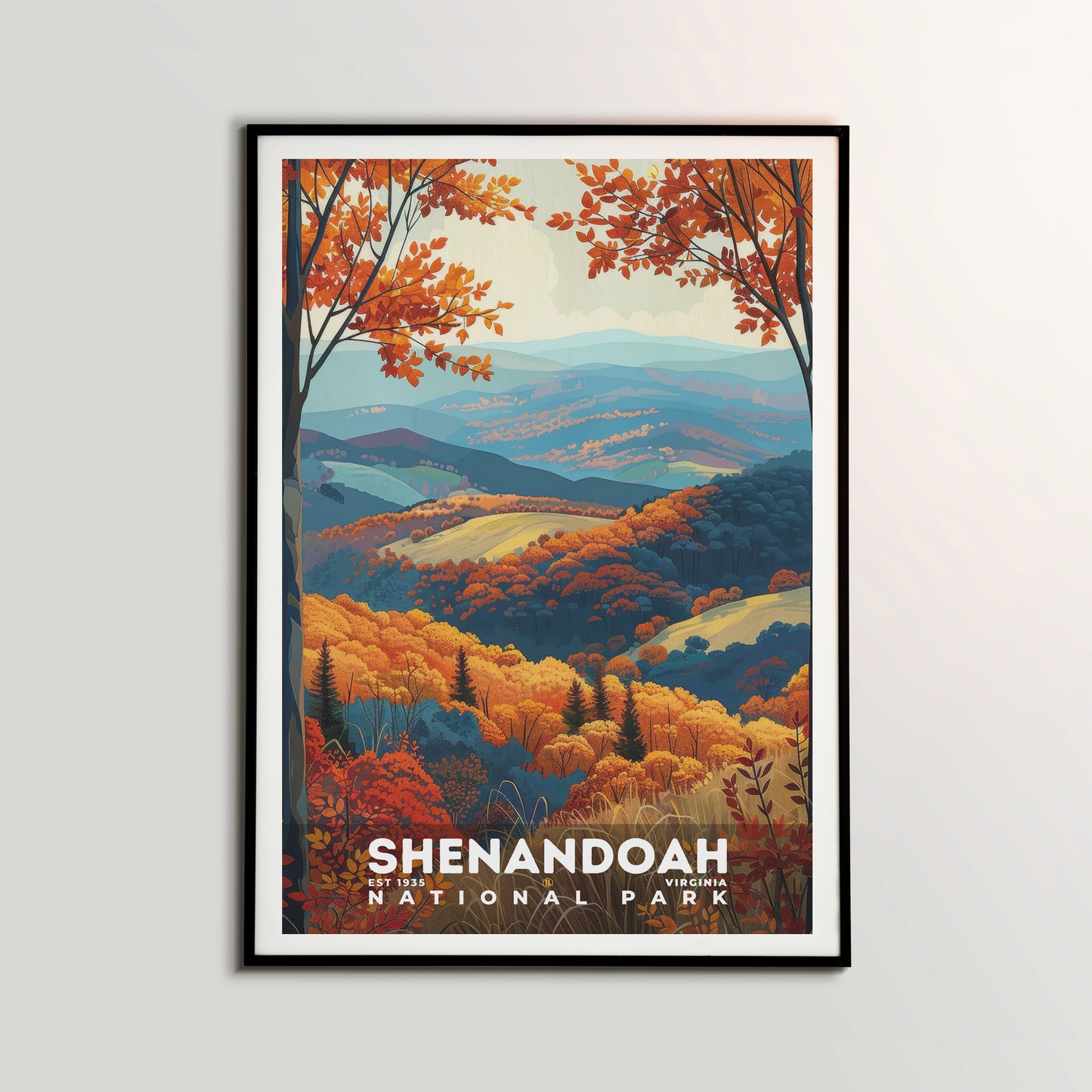 Shenandoah National Park Poster | S11