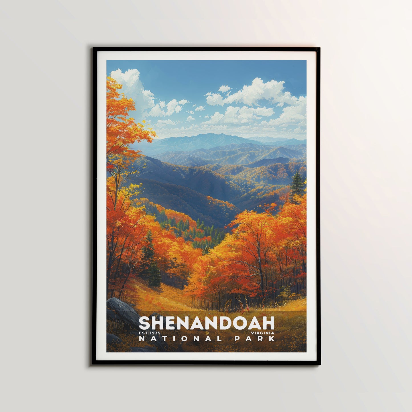 Shenandoah National Park Poster | S13