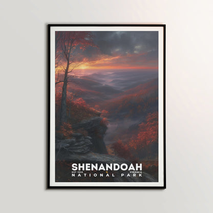 Shenandoah National Park Poster | S12