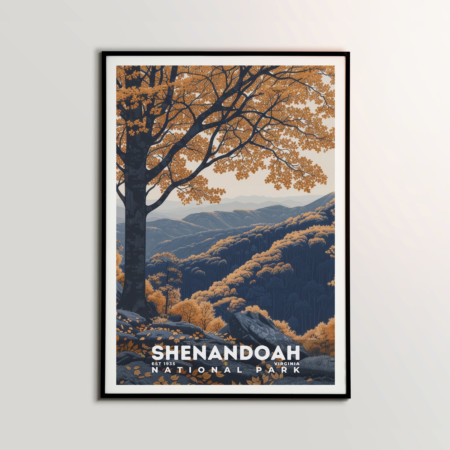 Shenandoah National Park Poster | S19