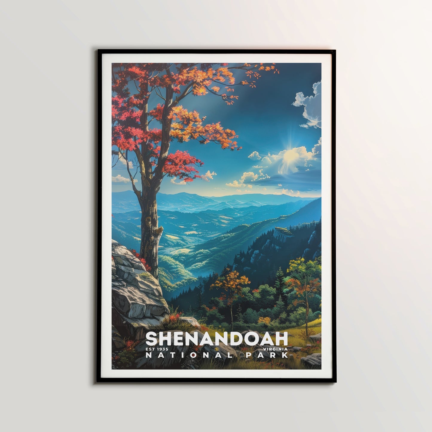 Shenandoah National Park Poster | S16