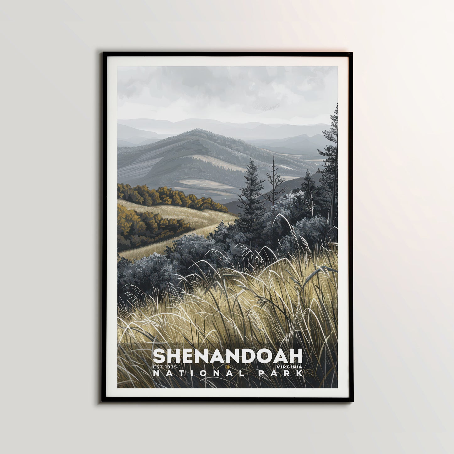 Shenandoah National Park Poster | S17