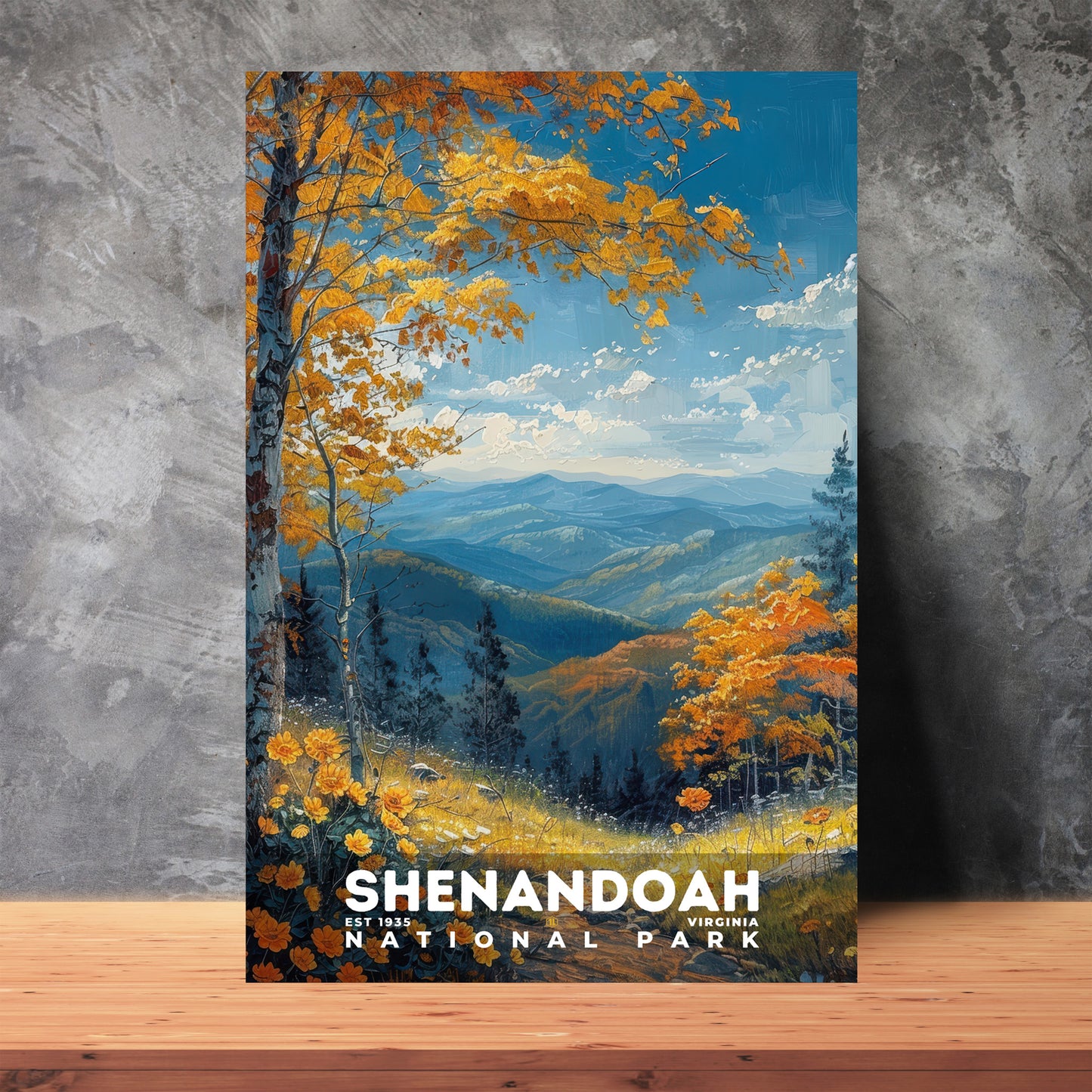 Shenandoah National Park Poster | S14