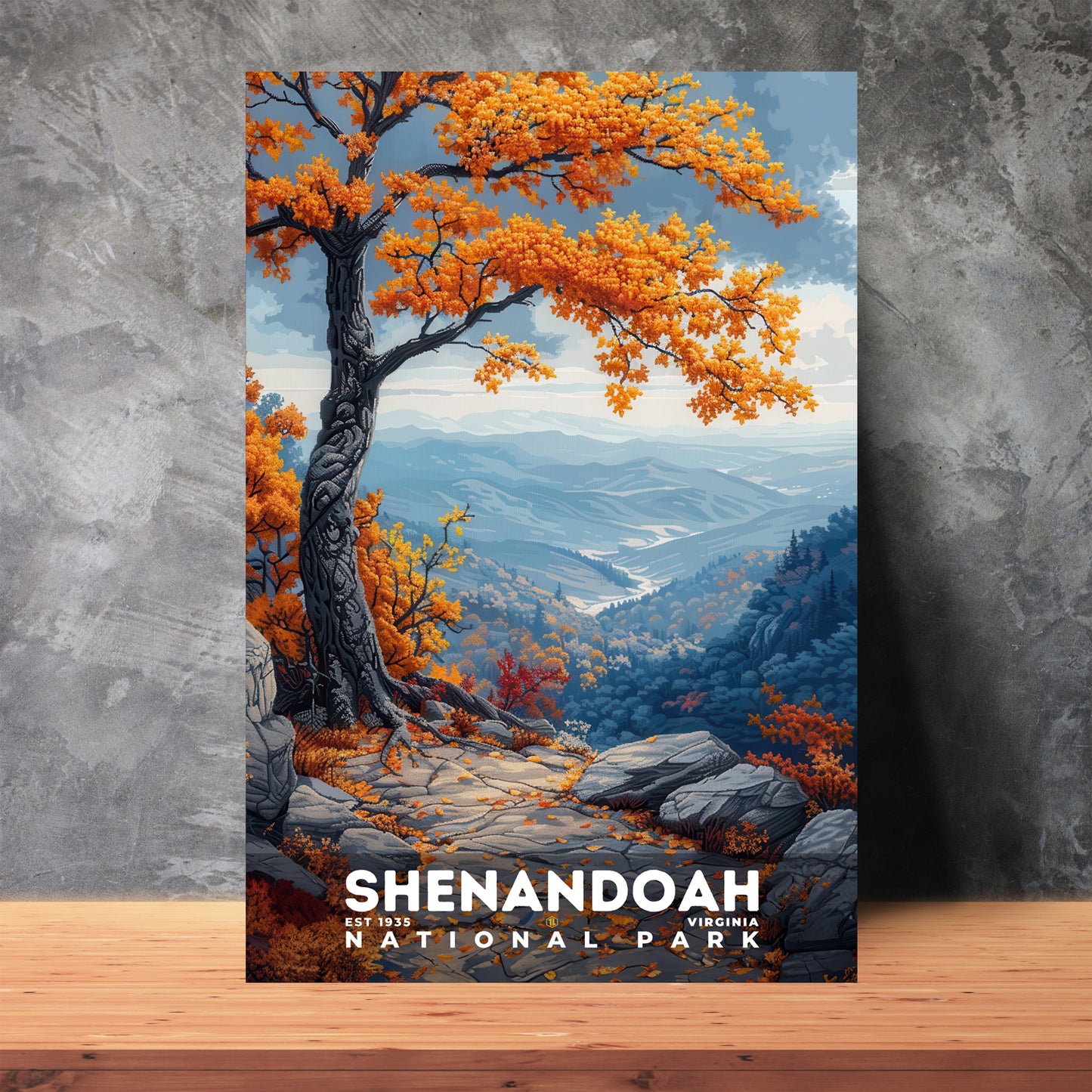 Shenandoah National Park Poster | S18